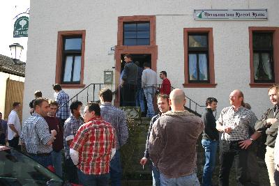 Verschnaufpause zwischen den Wahlgngen