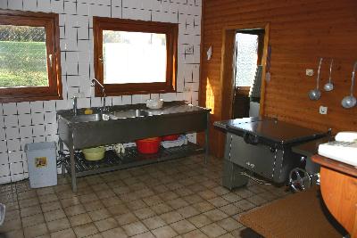 Blick in die K�che
