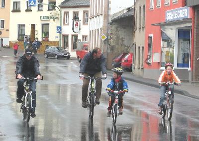 Eine nasse Angelegenheit.