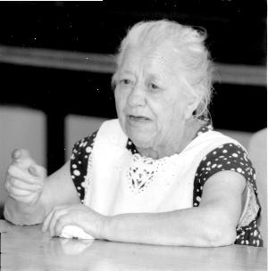 Krufte Mehnchen 1995 auf der Vollbach.