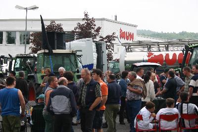 Friedliche Protestler!