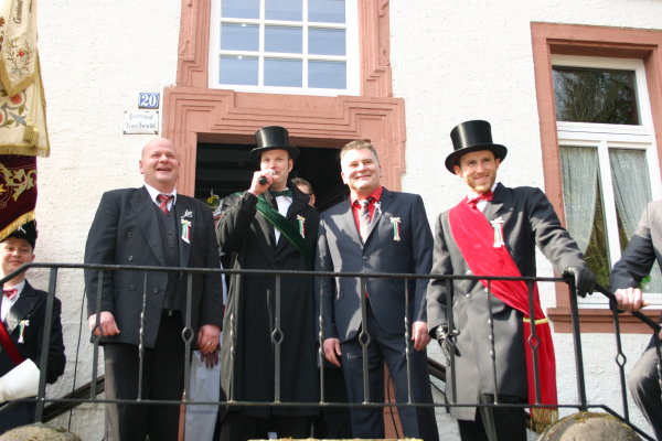 Ehrung der 25-jährigen Jubilare Jörg Scholzen und Jörg Niederprüm