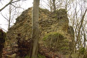 berreste von Burg Hartelstein bei Schwirzheim
